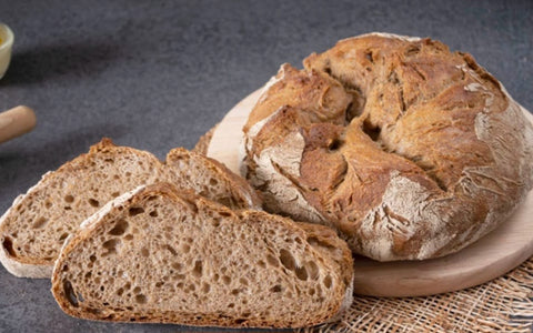 Light Rye Sourdough Bread with Seeds